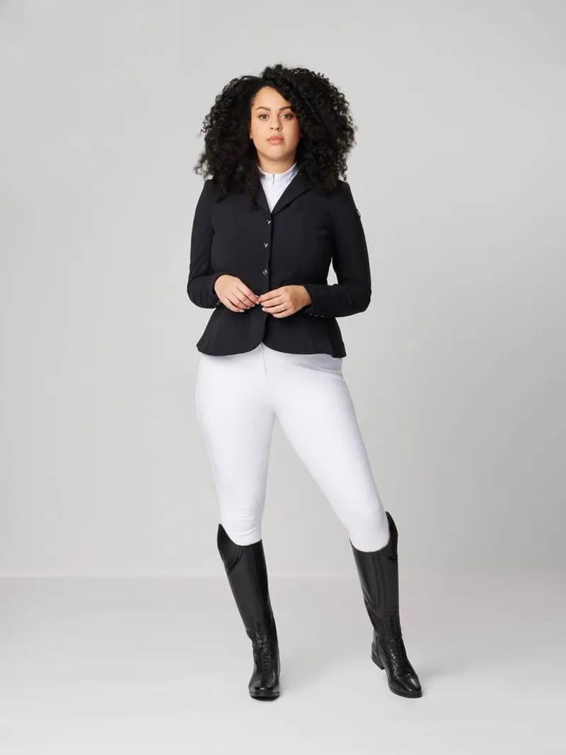 My LeMieux Dynamique Knee Grip Breeches White-1